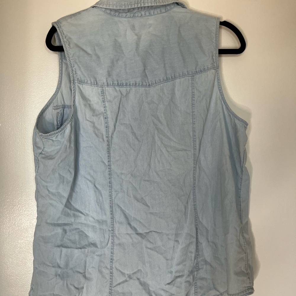 (FADED GLORY) collared button down top - Picture 5 of 6